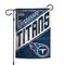 WinCraft Tennessee Titans Team 2-Sided 12'' x 18'' Garden Flag