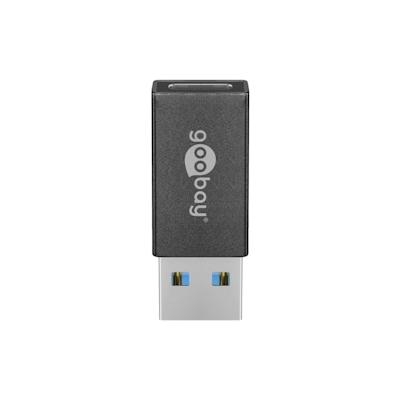 Goobay 45400 USB 3.0 (Typ A) Superspeed Adapter auf USB-C - Plug and Play