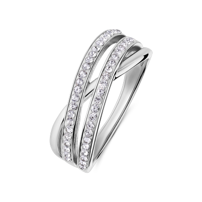 Lucardi Ring 925 Silber - 55mm Damen Image