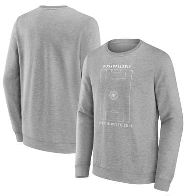DFB Fussballzeit Graphic Crew Sweatshirt – Sportgrau – Jugendliche Image