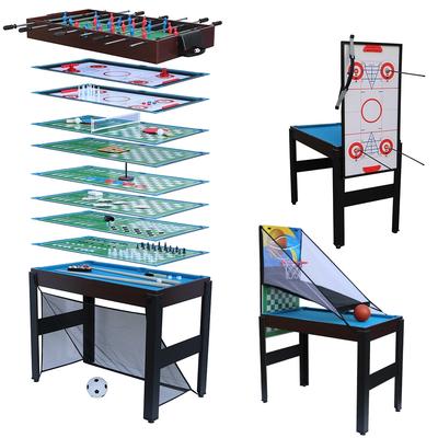 16-in-1 Multi Game Table,Portable Game Table with Play Accessories