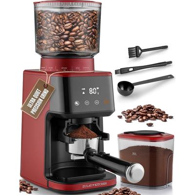 Zulay Kitchen Adjustable Burr Coffee Grinder