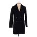 Zara Basic Coat: Black Jackets & Outerwear - Women's Size X-Small