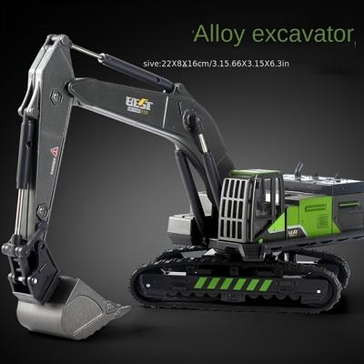 Large Alloy Excavator Series Mixing Car Oil Truck Bulldozer Toy
