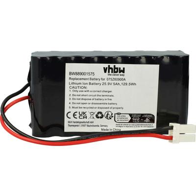 Vhbw - Akku Ersatz für Ambrogio 050Z36600A, 050Z38600A, 075Z60900A für Rasenmäher (5000mAh, 25,9V, Image