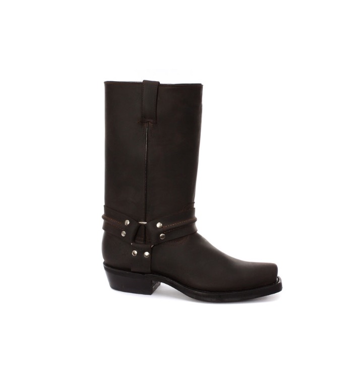 Grinders Unisex Brown Western High Lederstiefel - Renegade Hi