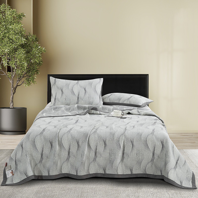 Summer Air-con Blanket 100% Cotton 3-layer Gauze Multifunctional Gauze Air Conditioning Blanket Bed Cover