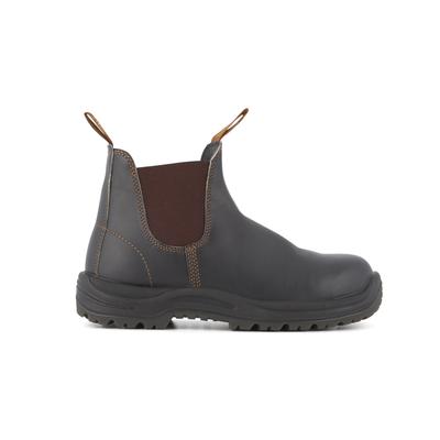 Blundstone #192 Brauner Chelsea-Stiefel mit Stahlkappe Image