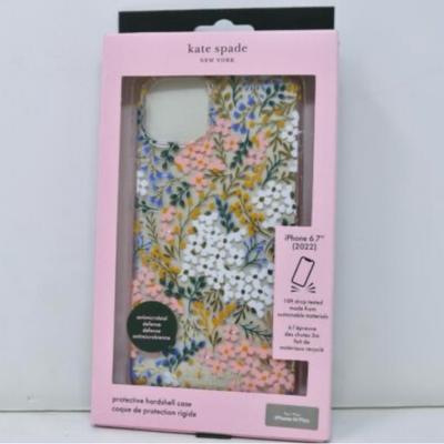 Kate Spade Cell Phones & Accessories | Kate Spade Flowers Protective Hardshell Case | Color: Gold/Pink | Size: Os