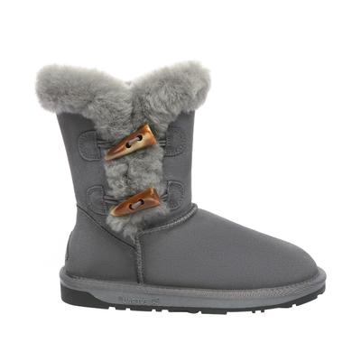 EVER AU Frauen Storch Horn Toggle Knopf kurze Stiefel