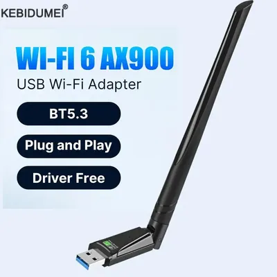 Ax900 usb wifi 6 bluetooth 5,3 adapter 2 in 1 dongle dualband 2,4g & 5ghz usb wifi netzwerk drahtlos