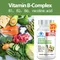 Vitamin B Complex Tablets Health Support Vitamins B1 B2 B6 Niacin Supplement Daily Nutritional