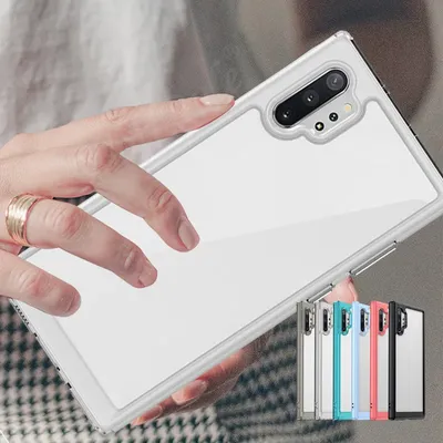 For Samsung Galaxy Note 10 Plus Case Cover Samsung Note 10 Plus Capas Shockproof Clear Transparent Funda Samsung Note 10 Plus