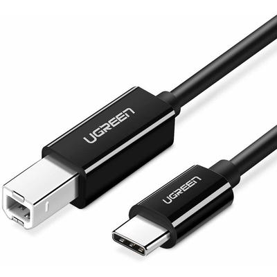 Ugreen US241 Drucker Kabel USB 2.0 2 Meter Kabel Typ-C 2.0 schwarz