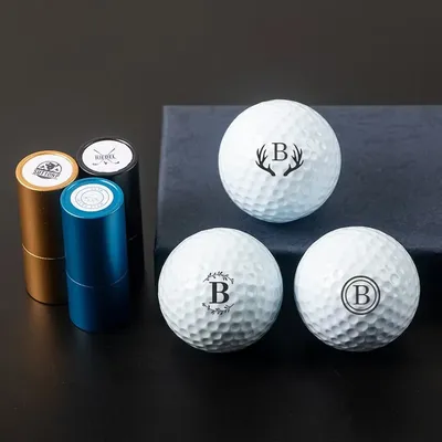 Custom Logo Stamp, Gift for Golfer/Family, Monogram Golf Ball Stamp, Personalized Golf Sports Gifts,