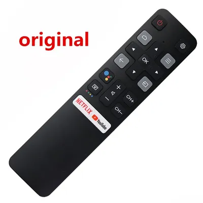 New Original Voice Remote Control RC802V FNR1 / RC802V FUR6 For TCL Android Smart TV 49P30FS 65P8S