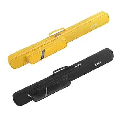 Billiard Pool Cue Stick Case Adjustable Shoulder Strap Lightweight with Zipper for Travel Snooker
