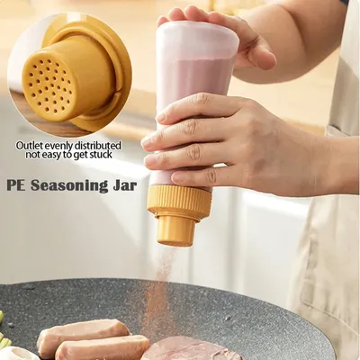 Seasoning bottle Pepper spice salt sugar jar Flour jar BBQ powder jar Seasoning bottle Kitchen