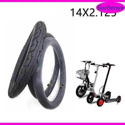 14x2.125 54-254 bike folging Electric scooter tyre 14*2.125 tube for Many Gas Scooters 14 inch E-bike wheel tire
