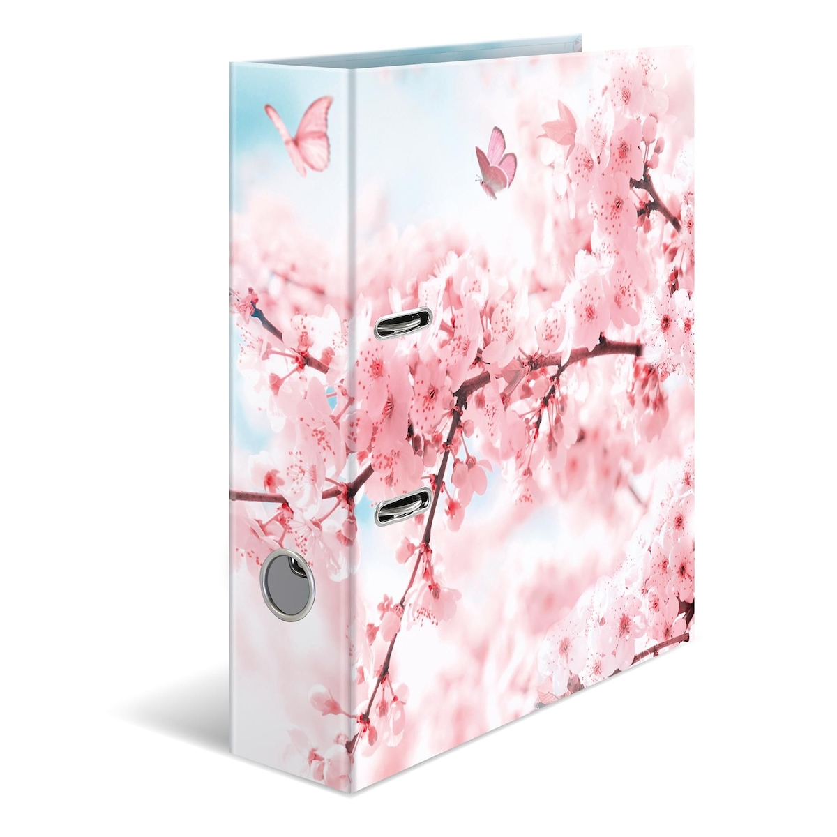 10x HERMA 19556 Ordner Cherry Blossom Motivordner 7,0 cm DIN A4 Image