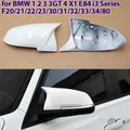 2x copertura specchio bianco copertura specchio nero sovrapposizione per BMW 1 2 3 3GT 4 X1 E84 M2 serie i3 F20 F21 F22 F23 F30 F31 F32 F33 F34 F80