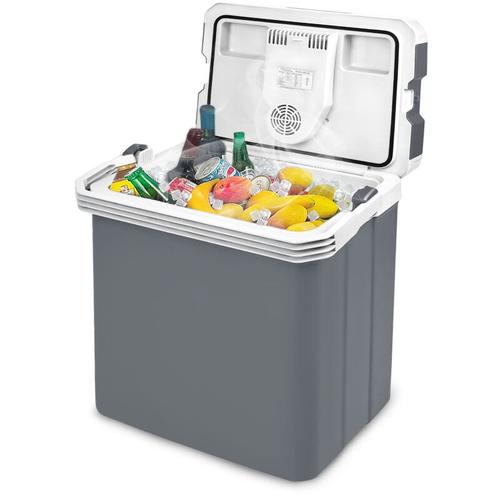 30 Liter Kühlbox mit Kühl- und Warmhaltefunktion(Grau) - Aufun