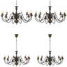 Lustre Noir antique 12 ampoules E14 - lustre - lustres - Home & Living - Noir