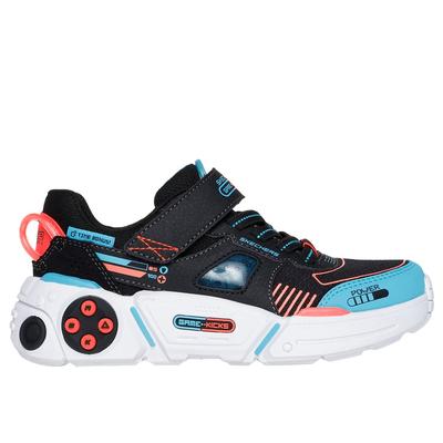 Skechers Boy's Game Kicks: Gametronix 2.0 Sneaker | Size 10.5 | Black | Synthetic/Textile | Machine Washable