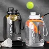 1,2 l/1,7 l/2,5 l große Kapazität Wasser flasche dicken Bauch Tasse Sport Wasser flasche Tonne Tonne Eimer Student tragbare Kunststoff Raum becher