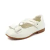 Mädchen Lederschuhe Kinder Prinzessin Fliege Wohnungen Blumen mädchen Schuhe Kinder Casual Flats