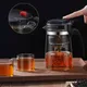 Teekanne für Tee mit Aufguss Glas kessel hitze beständige Tee maschine Blumen tee Kräuterkanne