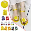 Scarpe donna 2024 trend scarpe da donna produttore scarpe di gelatina trasparenti pantofole piatte