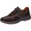 Sneaker WALDLÄUFER "H-MAX", Herren, Gr. 12 (47), braun (dunkelbraun), Nubukleder, Nappaleder, sportlich, Schuhe, Bequemschuh, Halbschuh, Schnürschuh in Komfortweite H = sehr weit