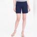 J. Crew Shorts | J. Crew Navy Blue Chino City Fit Classic Twill Shorts. Sz 10 | Color: Blue | Size: 10