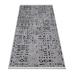 Gray 158 x 32 x 0.4 in Area Rug - Foundry Select Rectangle Tremia Area Rug w/ Non-Slip Backing Metal | 158 H x 32 W x 0.4 D in | Wayfair