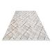 White 79 x 40 x 0.4 in Area Rug - Hokku Designs Rectangle Lingxi Area Rug w/ Non-Slip Backing Metal | 79 H x 40 W x 0.4 D in | Wayfair
