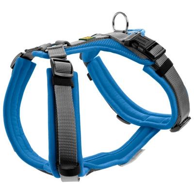 Hunter - Maldon Up - Hundegeschirr Gr M/L blau/grau