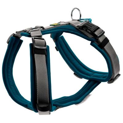 Hunter - Maldon Up - Hundegeschirr Gr M blau/grau