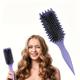 1pc Bounce Brush, Bounce Hair Brush, Comfort Grip Clumping Brush For Men & Women