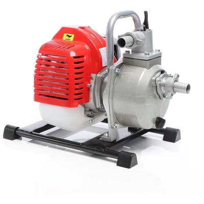 Benzin Wasserpumpe 1,47 kW 15.000l/h 35m Förderhöhe, 38 mm Anschluss (1,5'), Gartenpumpe Motorpumpe Image