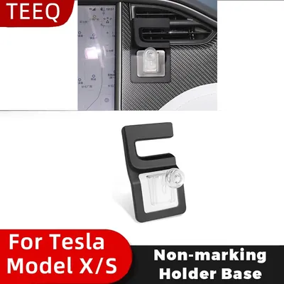 For Tesla Model X 2016-2021 Model S 2014-2021 Car Phone Holder Special Fixed Bracket Base Wireless