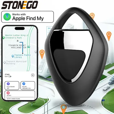 STONEGO Finder Security SmartTrack Link Smart Tag With Apple Find My Key Bluetooth GPS Tracker For