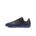 Nike Jr. Mercurial Vapor 15 Club Little/Big Kids Indoor/Court Low-Top Soccer Shoes Color: Black/Hyper Royal/Chrome Size: 6Y