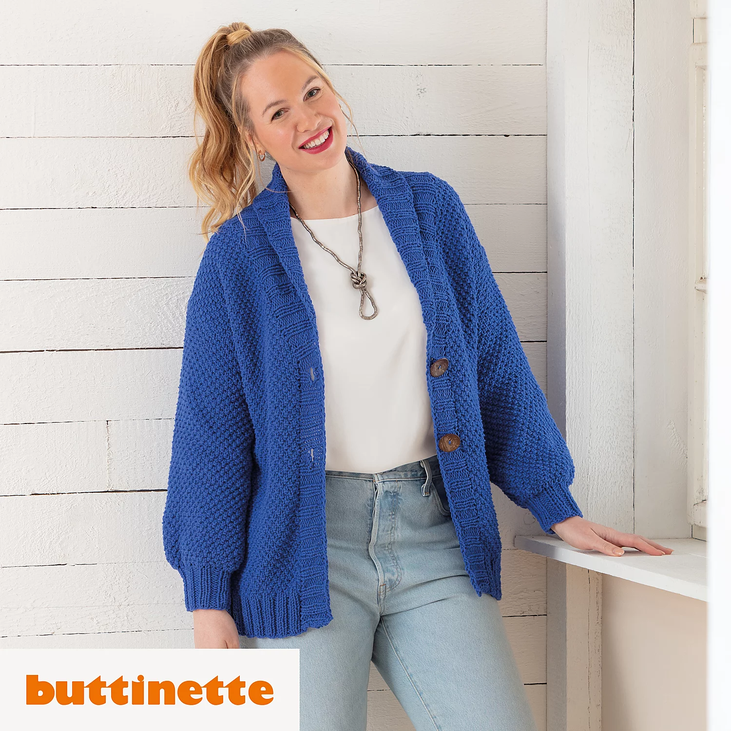 Strickanleitung – Cardigan aus Woll Butt Lisa