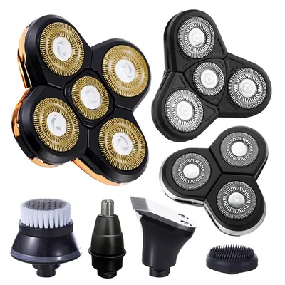 Replacement Electric Shaver Head Nose Trimmer Hair Clipper Facial Cleaning Brush Massage Head Spare