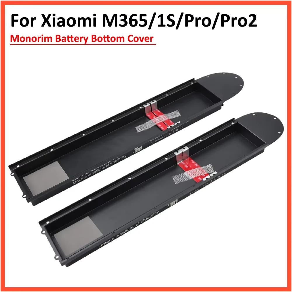 Monorim 36V/48V Batterie Allumium Abdeckung für Xiaomi M365 1s Pro Pro2 Elektro roller Batterie Verdickung Modifikation steil Image