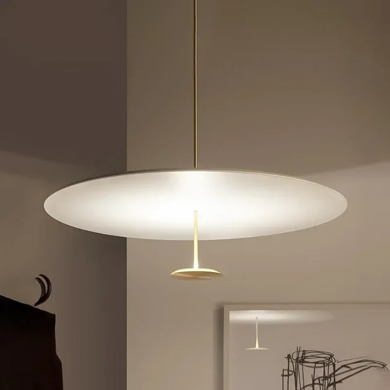 Moderne minimalistische Pendelleuchten Nordic Gold Schwarz Hängeleuchte Hängelampe für Wohnzimmer Ringlichter Kronleuchter Image