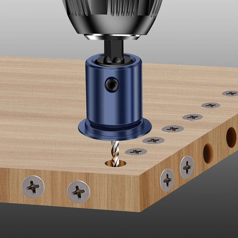 1-teiliger Senker mit Hartmetallspitze, konischer Bohrer und einstellbarer Tiefenanschlag für Sechskantgriff 2,8/3/3,2 Image