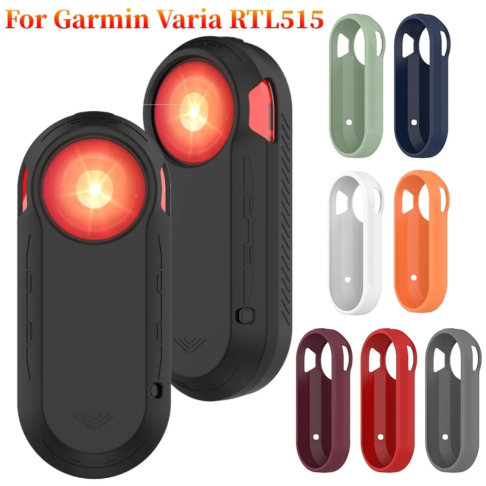 Für Garmin Varia RTL515 Fall Kamera Rücklicht Hülse Schlagfestes Gehäuse Anti-staub Silikon Abdeckung für Garmin Varia RTL515 Image