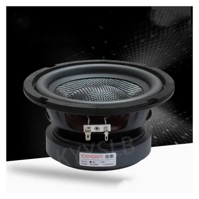 KYYSLB 80W 6.5 Inch Subwoofer Speaker Unit Home Theater Car Audio Modification and Upgrade High Power HIFI Woofer LoudSpeaker